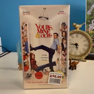 Yours, Mine & Ours VHS (2005) Family Comedy Vintage Tape